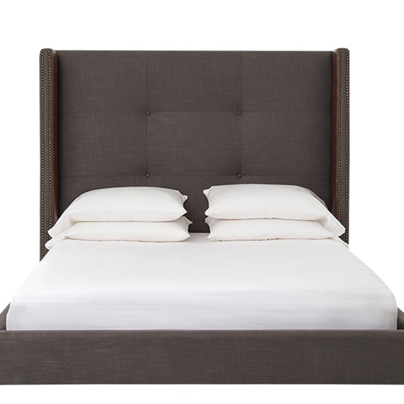 Pure Cotton 200 Count Three Count Percale Weave White Hotel Textil