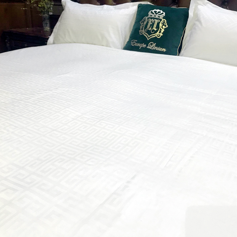 Česaná sada Batter Long Staple 80. rokov Sateen Jacquard 400T