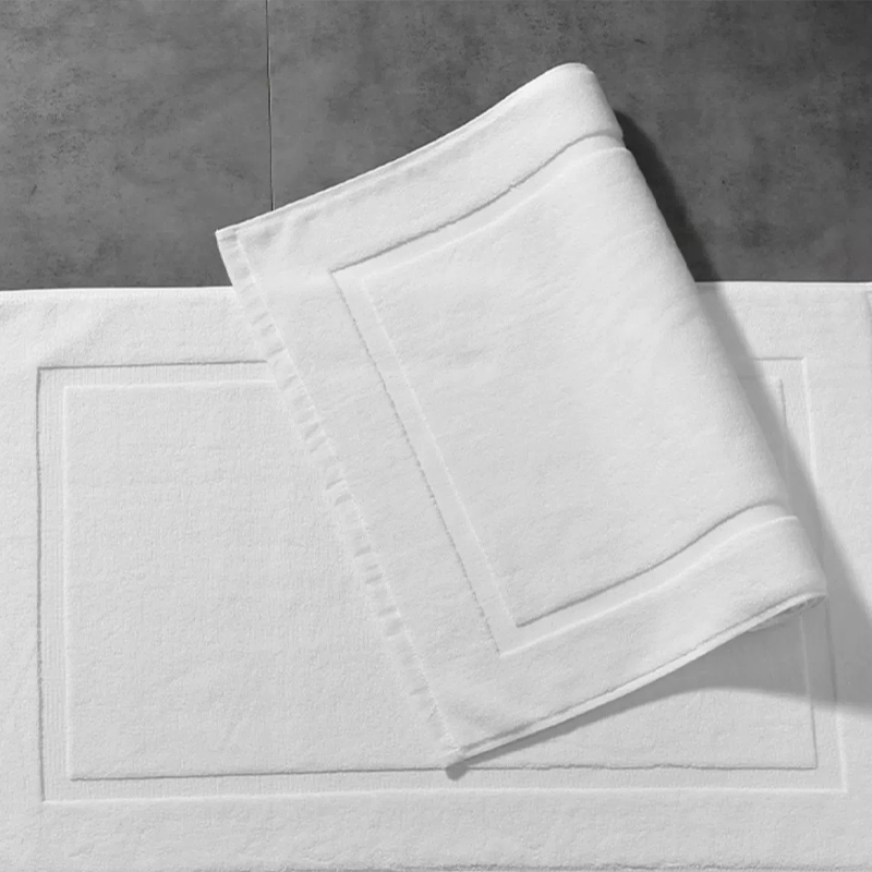100 % bavlna 32s/2 slučka rámu Border Bath Mat Hotel
