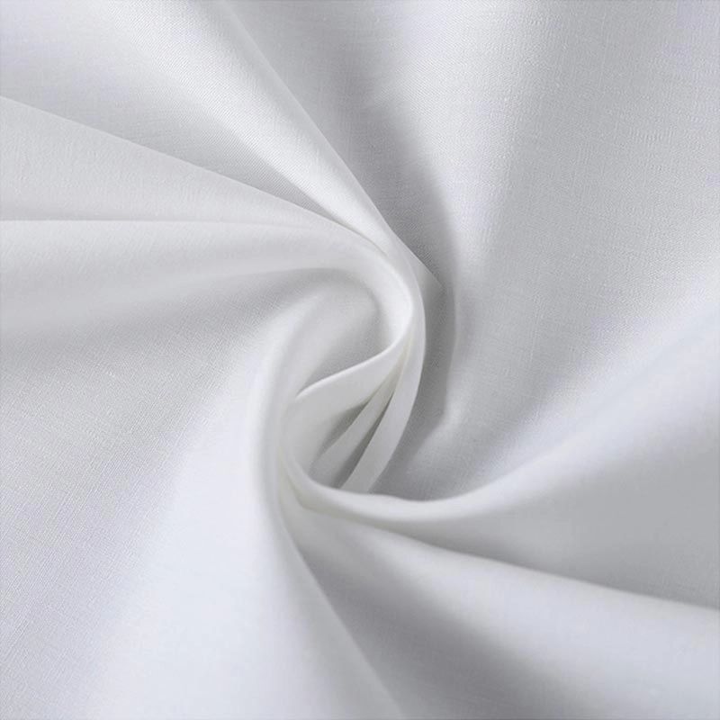 Čistá biela 233tc percale Plain Hotel Cotton Sheet Table