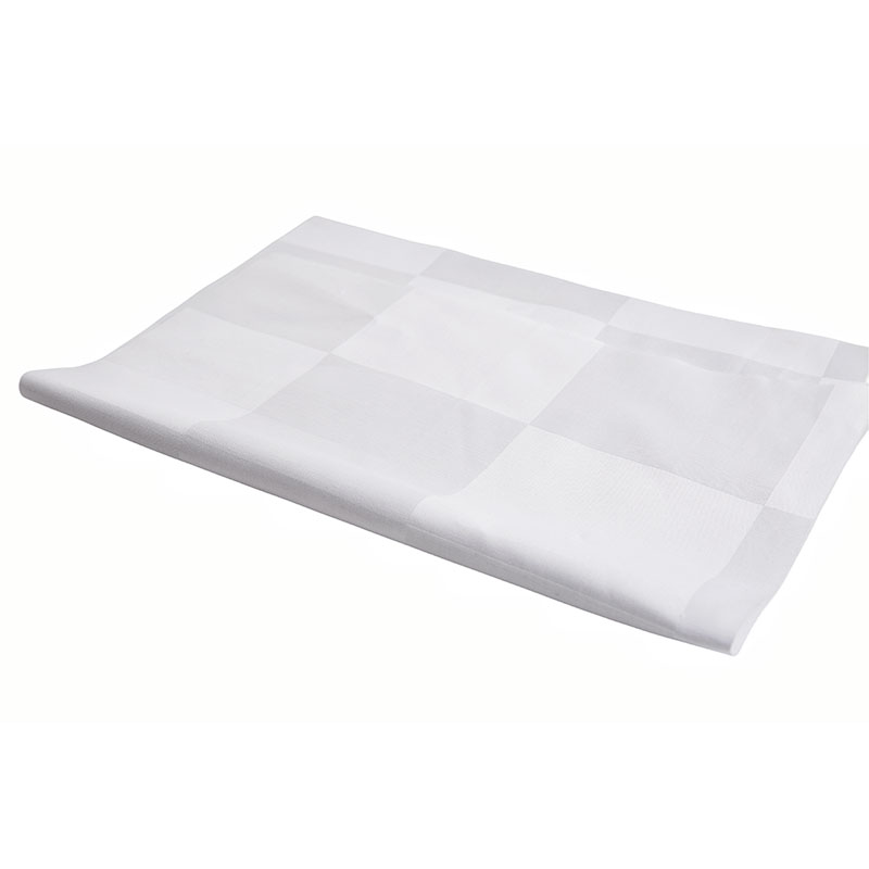 Jacquard 9 cm štvorcové bavlnené tkanina pre hotelovú posteľ